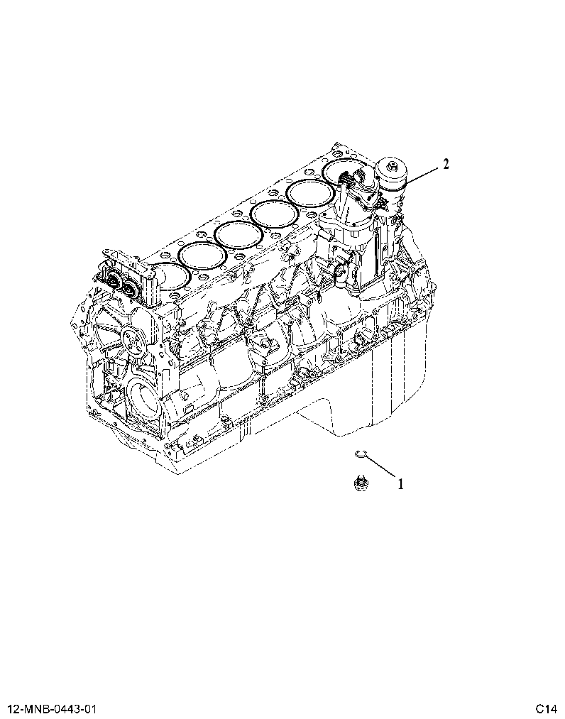 KIT-OIL FLTR &SL (KIT, OIL FILTER) 4725753 CAT
