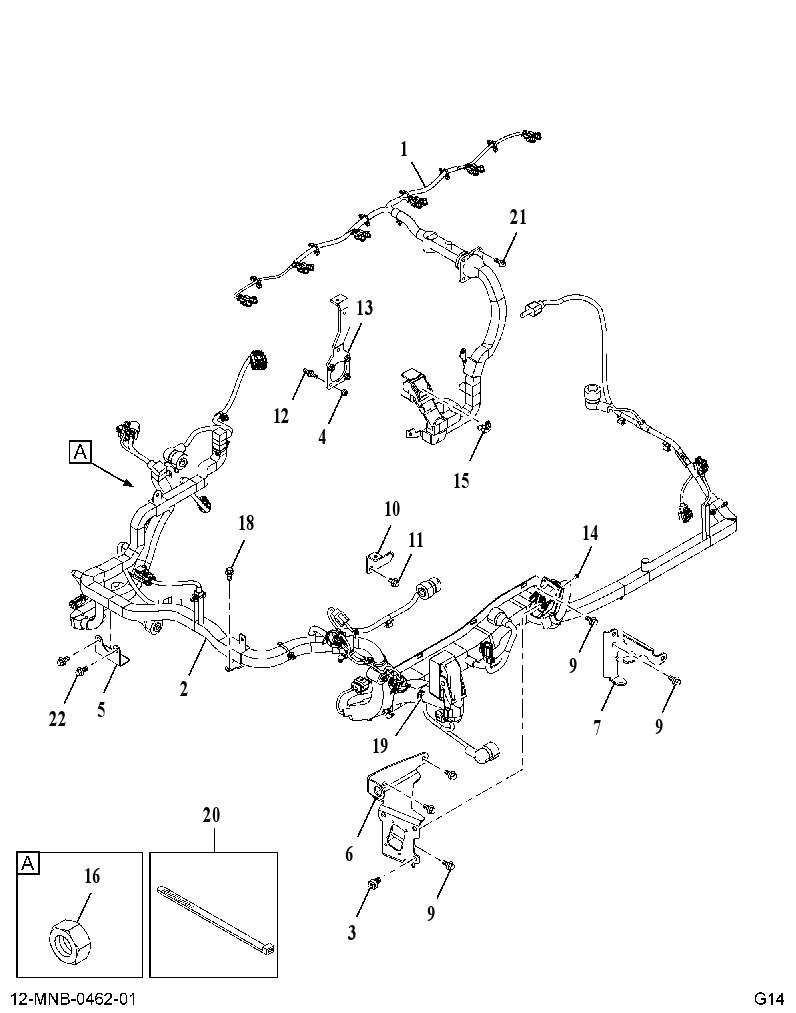 ELECTRICAL HARNESS AB06300002 CAT