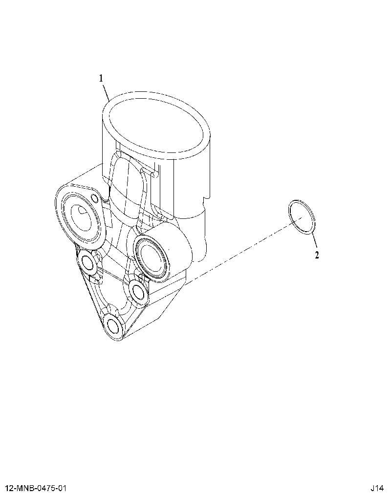 MANIFOLD AS (MANIFOLD ASM, THERMOSTAT LT) 4738088 CAT