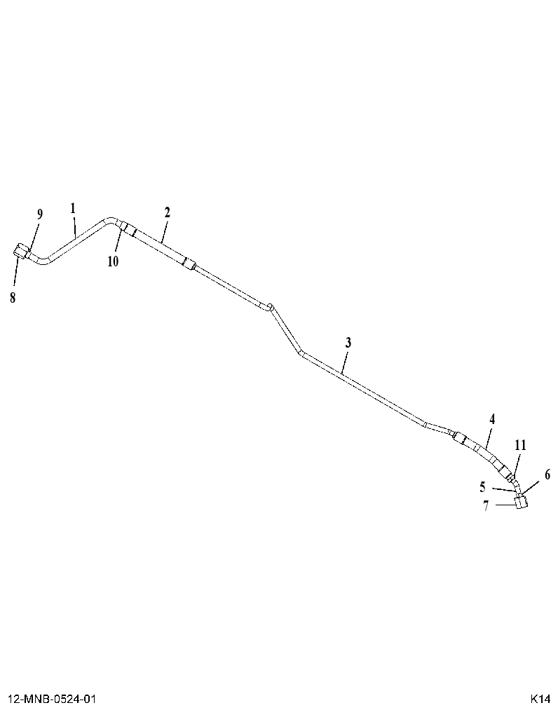 TUBE AS-TURBO (TUBE ASM, OUTLET TO VERT TMV) 4769276 CAT