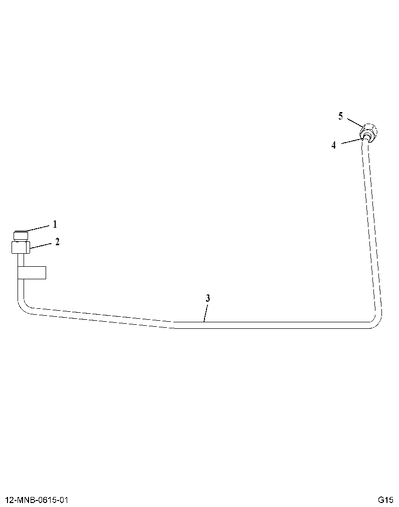 TUBE AS-DOSER F (TUBE, ASM DOSER FUEL) 4441890 CAT