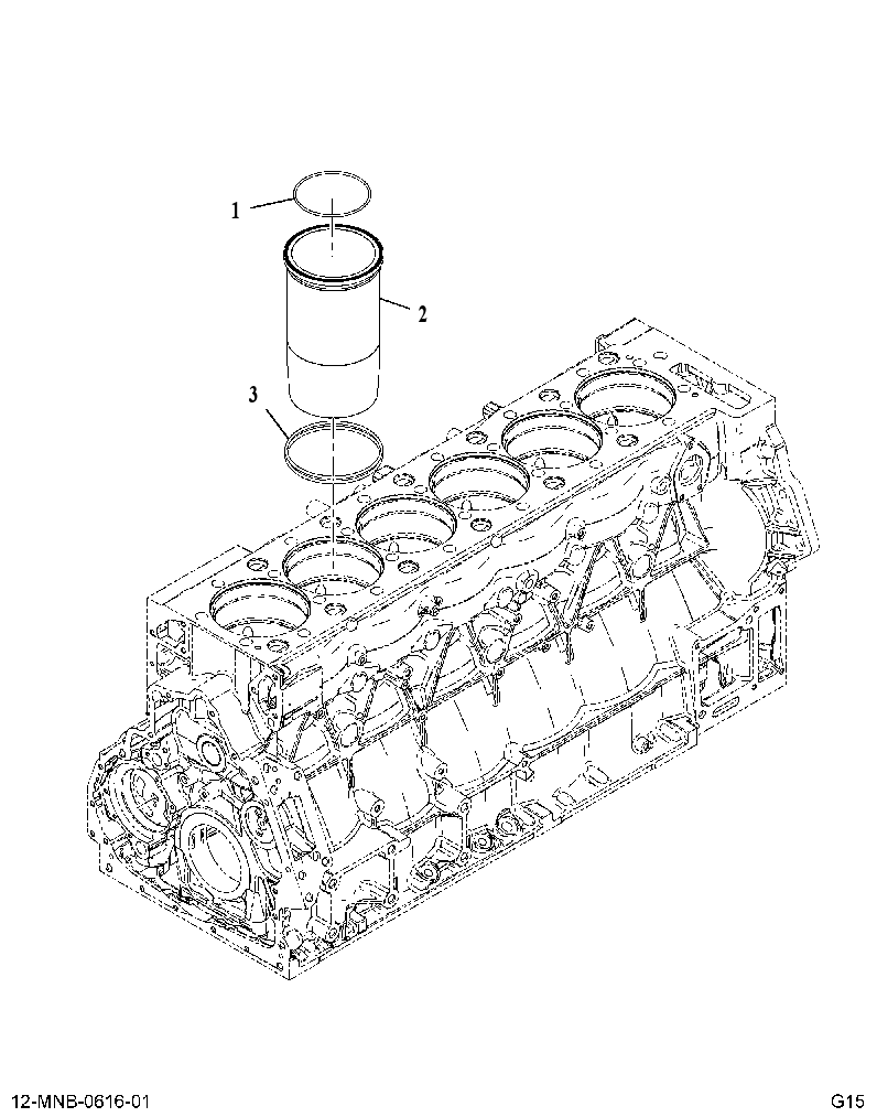 KIT, CYLINDER SLEEVE I-718 13 (KIT, CYLINDER SLEEVE I-718 13) 5266871 CAT