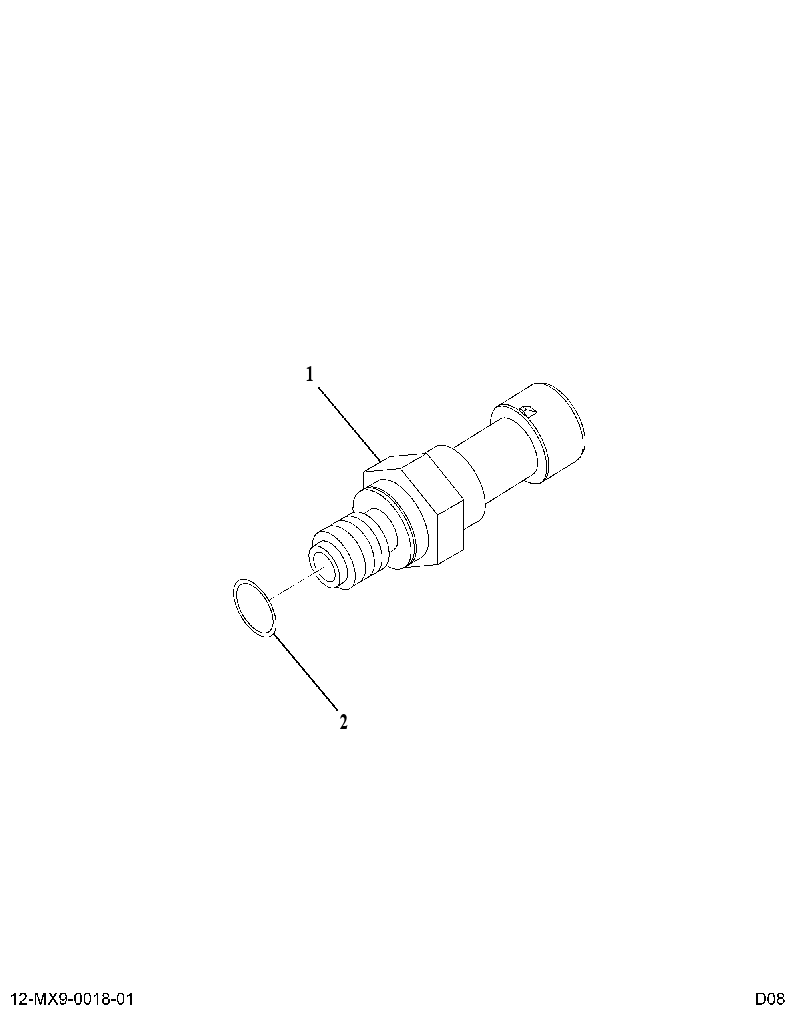 SENSOR AS-MANF (SENSOR ASM INTK MANFLD AIRPRS) 3762543 CAT