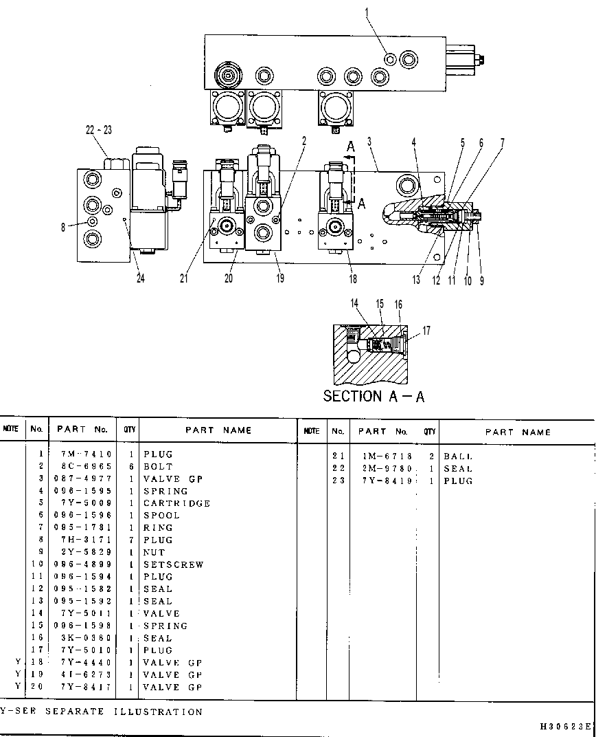 VALVE GP-MANIFOLD & REDUCING 5I4375 CAT