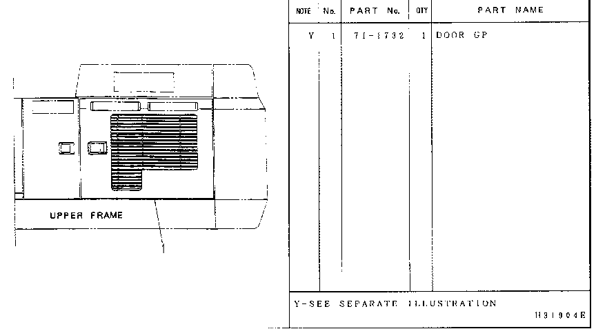 HOOD GP-PERFORATED 7I1731 CAT