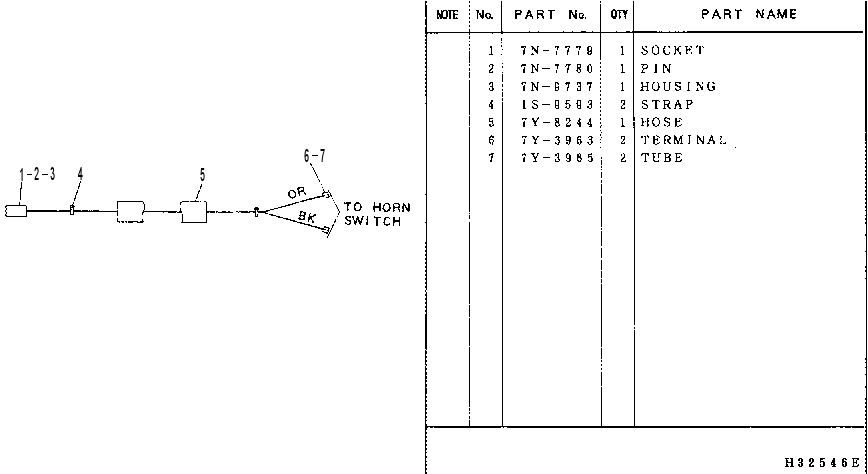 Жгут проводов 4I5493 CAT
