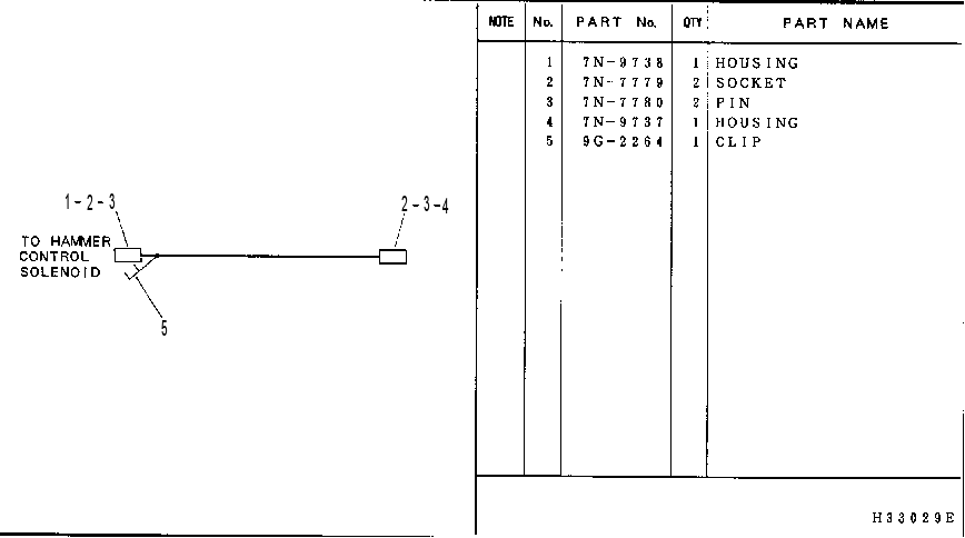 Жгут проводов 4I5433 CAT