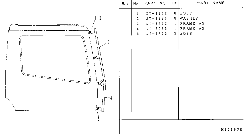 Защита окна 4I1165 CAT