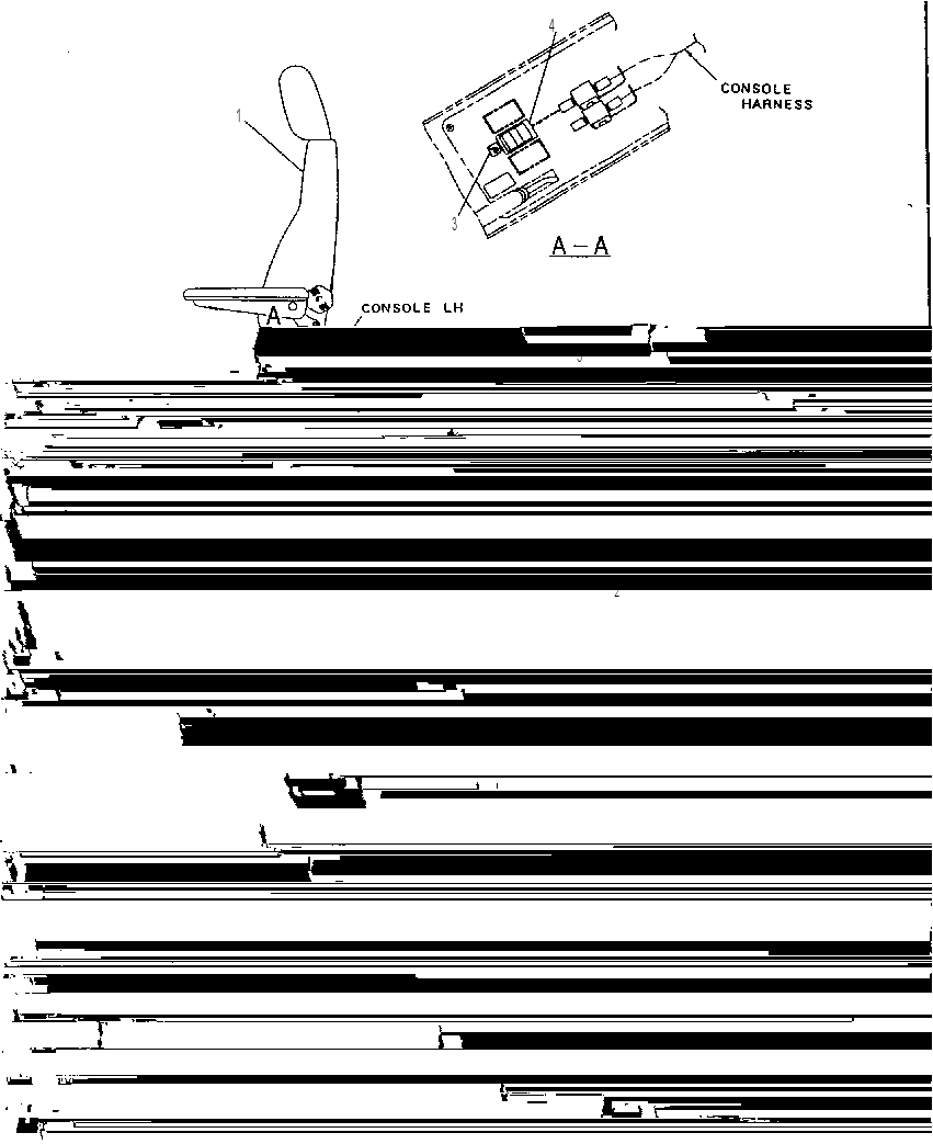 Сиденье 1059434 CAT