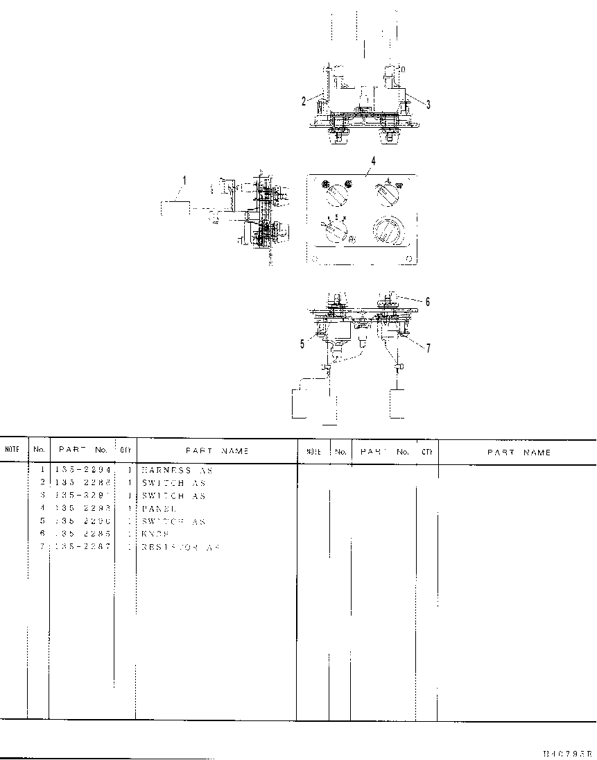 PANEL AS 1217082 CAT