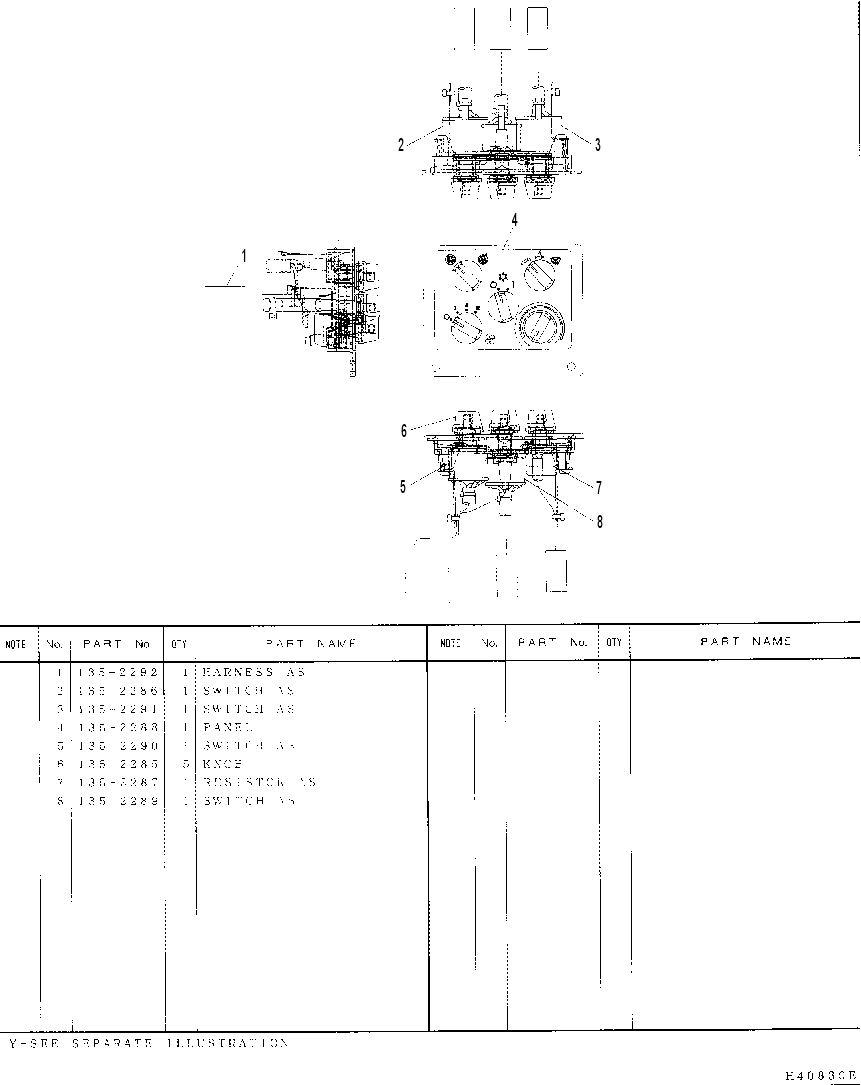 PANEL AS-CONTROL 1217097 CAT