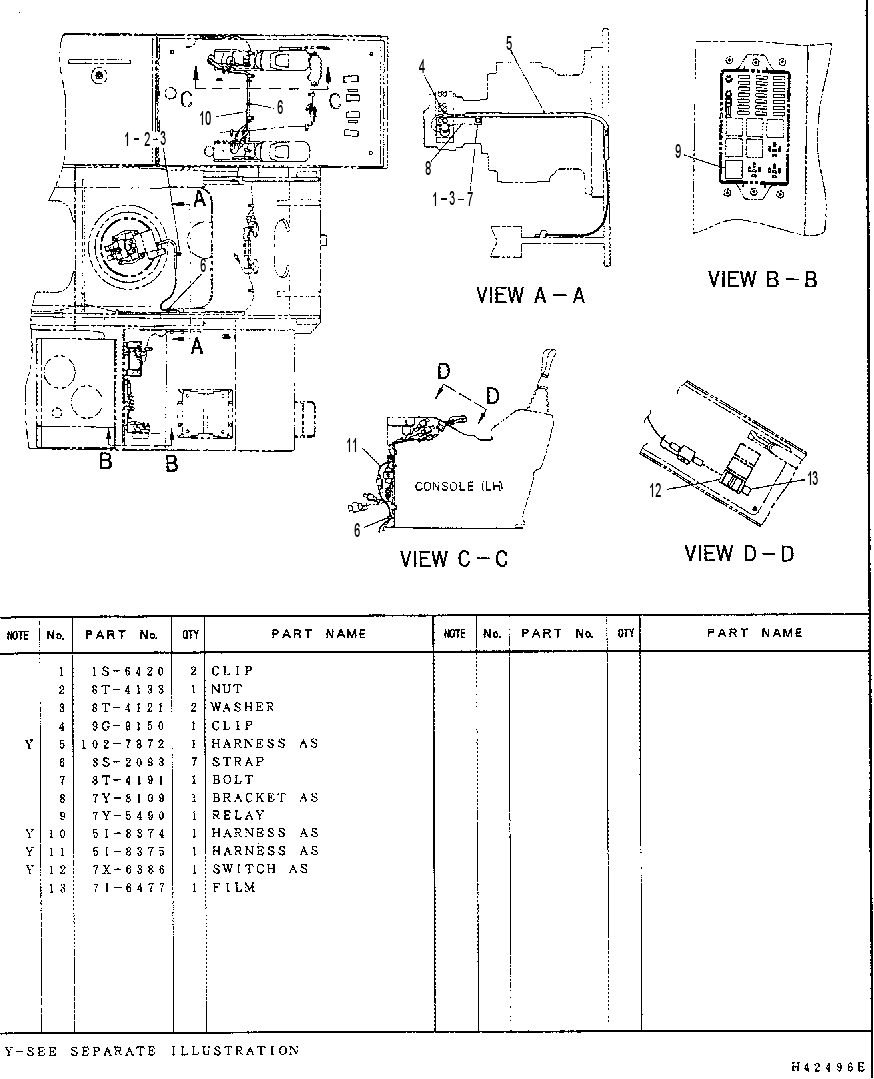 Проводка 4I5440 CAT