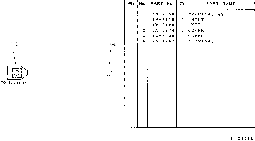 Кабель в сборе 1059940 CAT