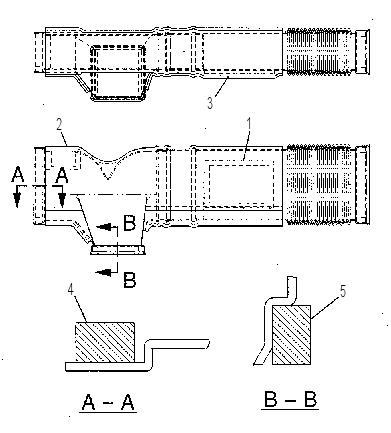 DUCT ASSEMBLY 1243982 CAT