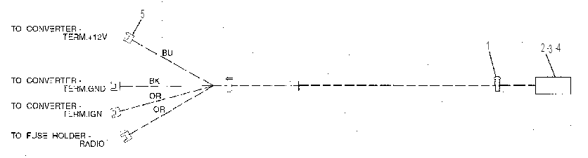 Жгут проводов 1385127 CAT