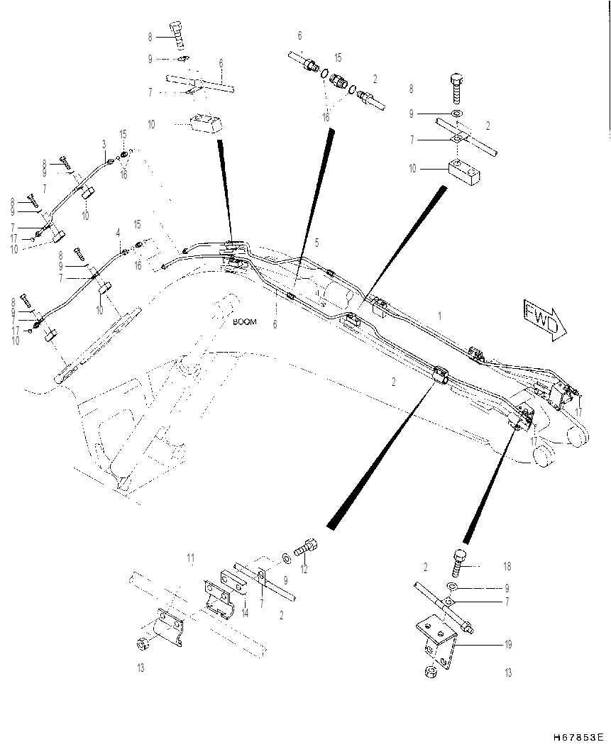 LINES GP-ROTATOR 1843858 CAT