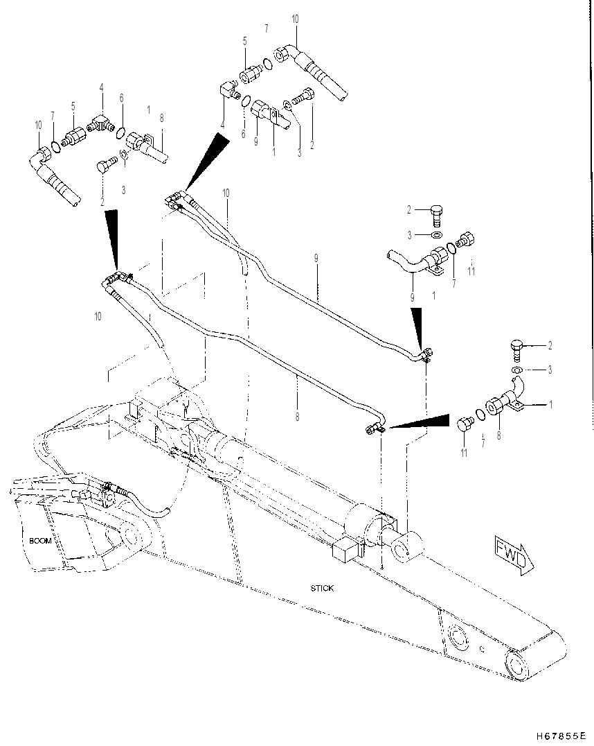 LINES GP-ROTATOR 1843860 CAT
