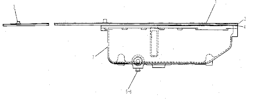 OIL PAN 4Y5789 CAT