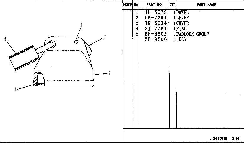 TRANSMISSION OIL CAP 7K5656 CAT