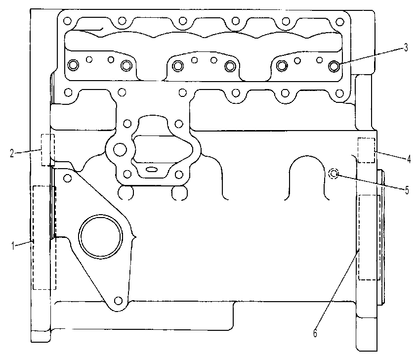 FUEL PUMP HOUSING ASSEMBLY 4P9840 CAT
