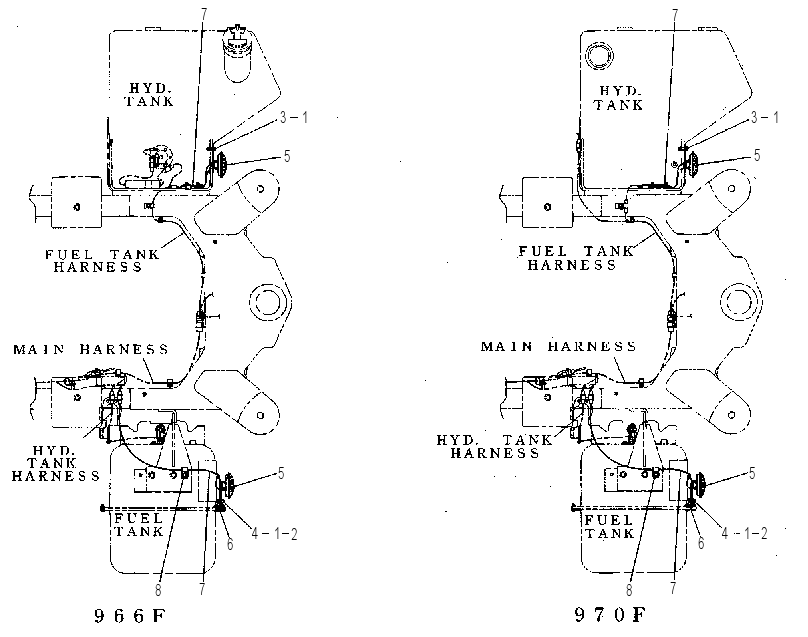 HORN AND WIRING 4Y8530 CAT