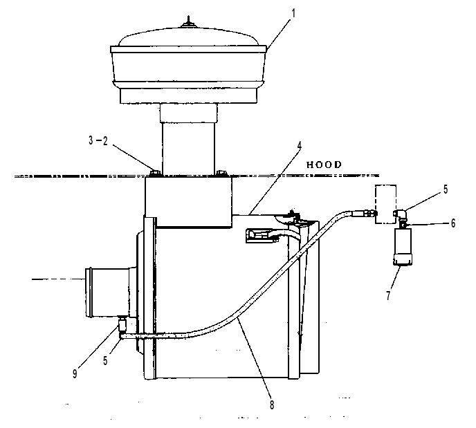 AIR CLEANER 4Y9894 CAT