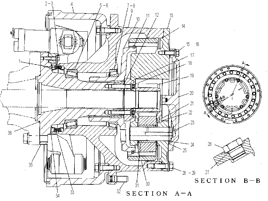 FINAL DRIVE AND BRAKE WHEEL 1162423 CAT