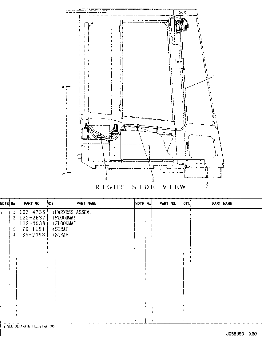 OPERATOR MONITOR 1241775 CAT