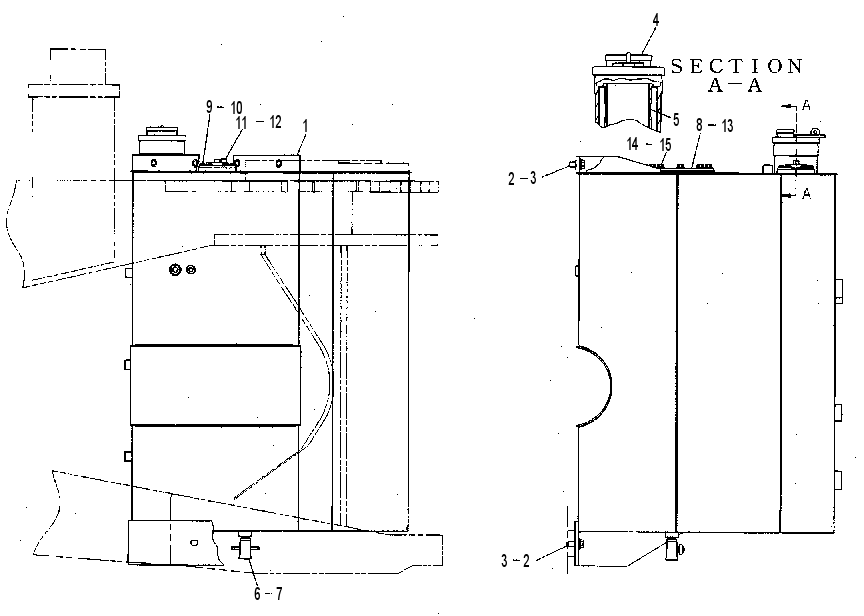 FUEL TANK 1249262 CAT