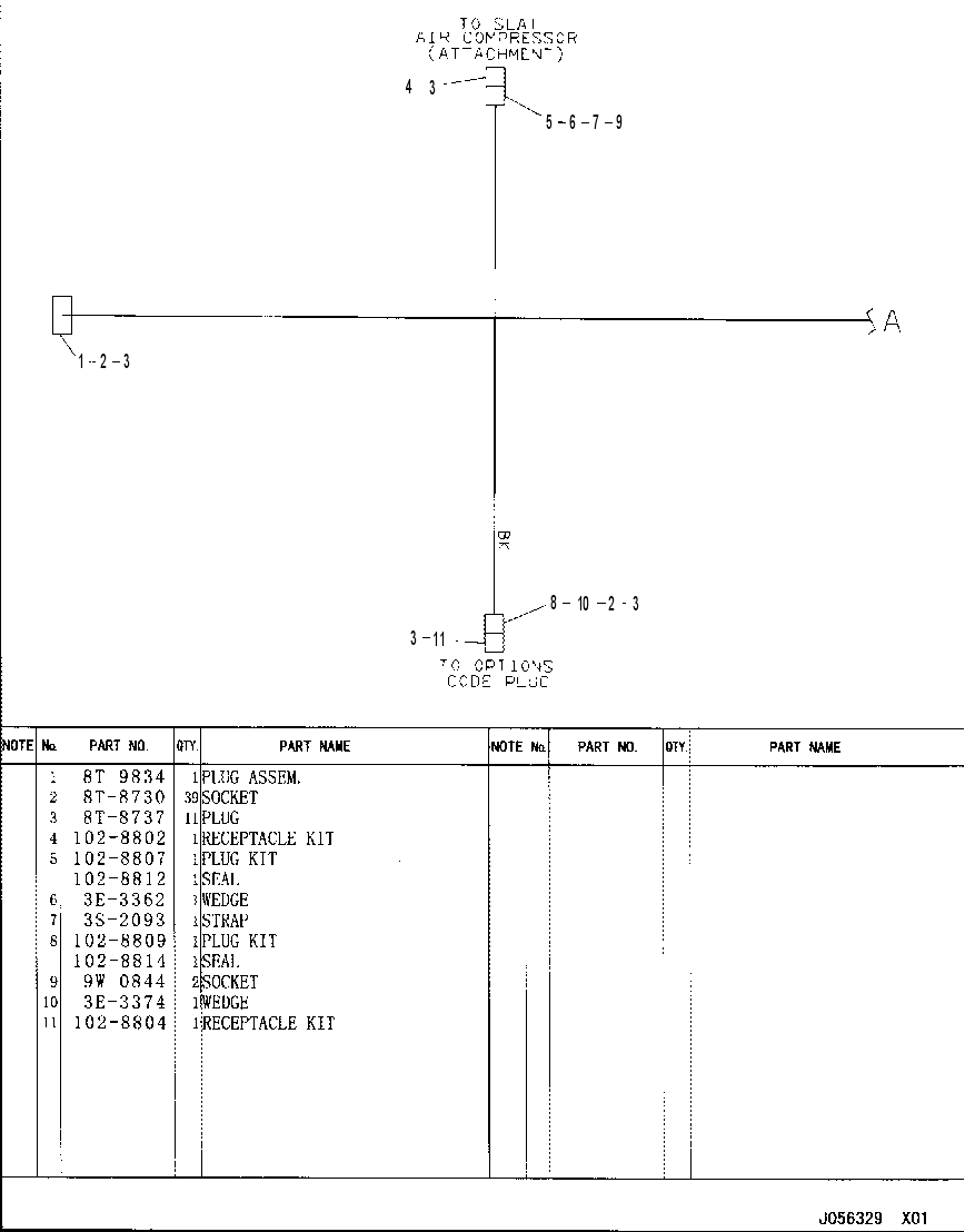 Жгут проводов 1171387 CAT