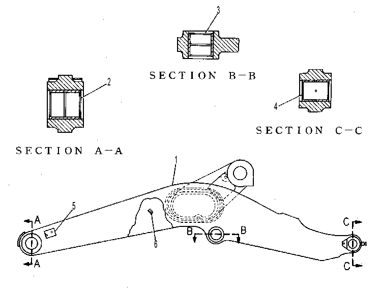 LIFT ARM ASSEMBLY 1127923 CAT