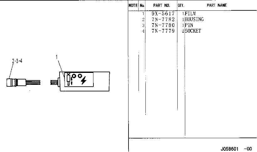 ELECTRIC CONTROL GROUP 1171324 CAT