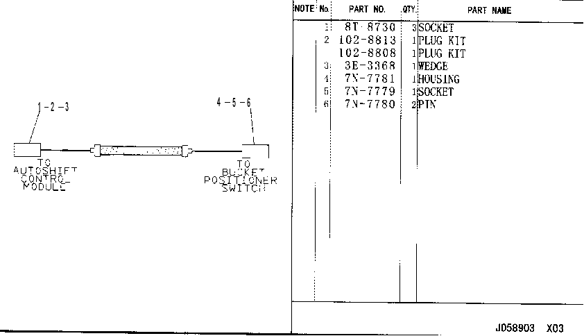 HARNESS ASSEMBLY-BRACKET POSITIONER 1155697 CAT