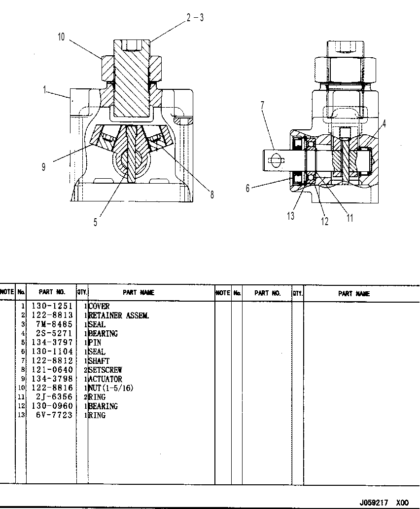ACTUATOR ASSEMBLY 1343799 CAT
