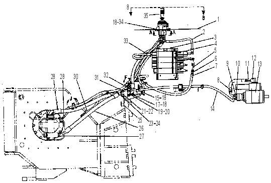 HYDRAULIC CONTROL 1586522 CAT