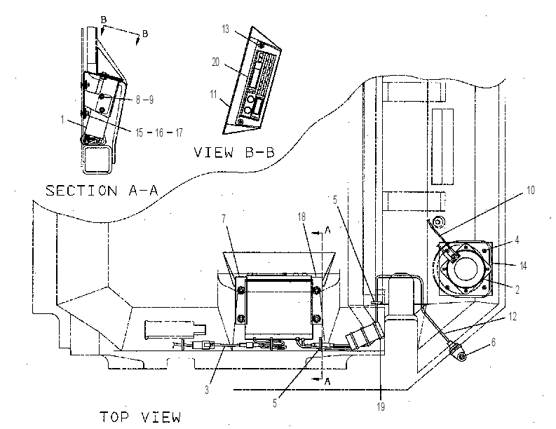RADIO INSTALLATION 1622563 CAT