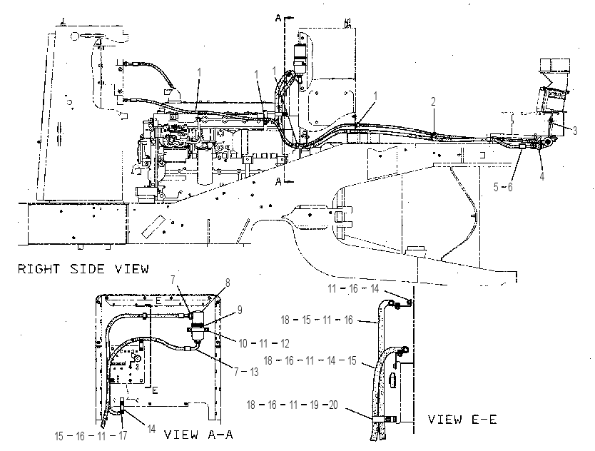 AIR CONDITIONER LINES 1651878 CAT
