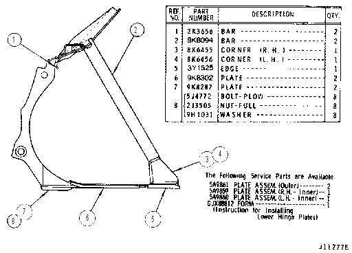 GENERAL PURPOSE BUCKET GROUP 3Y1444 CAT