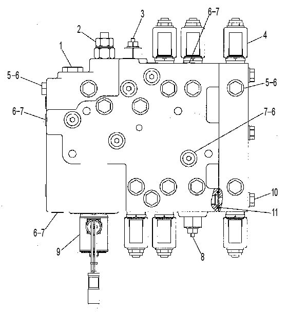 PILOT VALVE GROUP 2085191 CAT