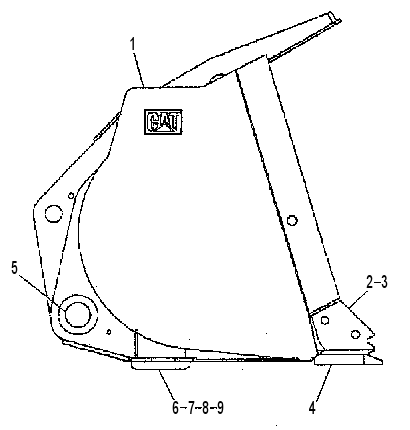 GENERAL PURPOSE BUCKET GROUP 2228163 CAT