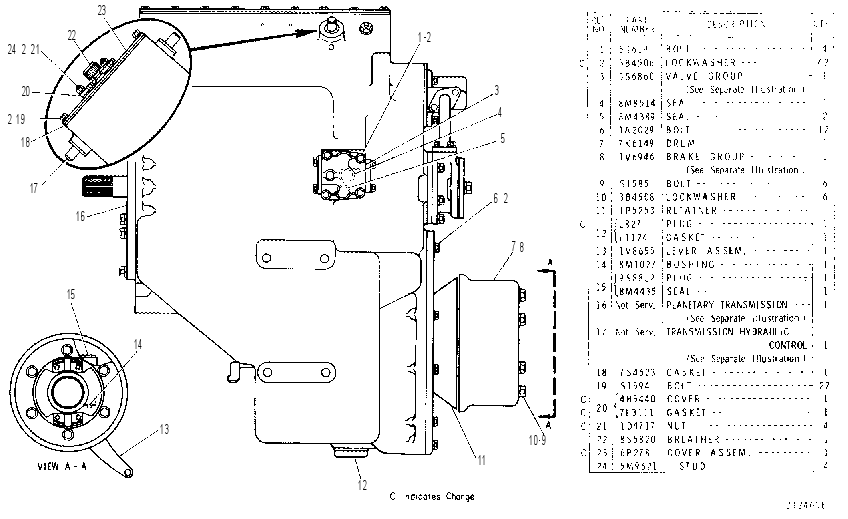 TRANSMISSION 3Y1766 CAT