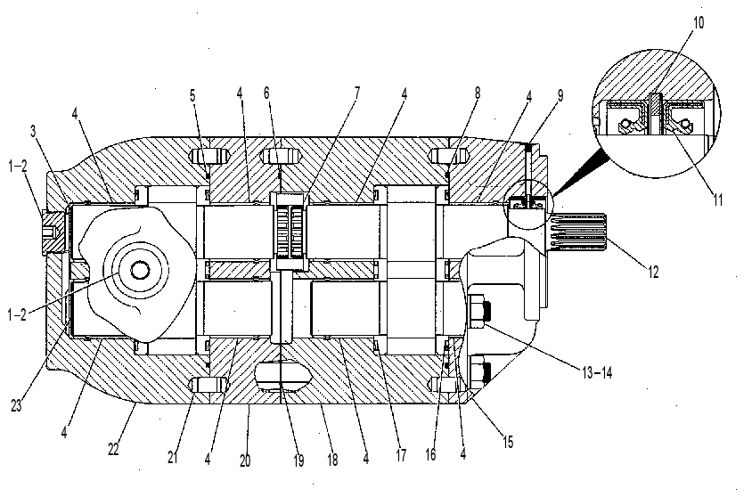 GEAR PUMP GROUP 1910984 CAT
