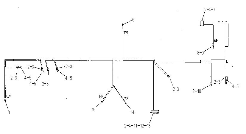 HARNESS ASSEMBLY-ENGINE 2324561 CAT