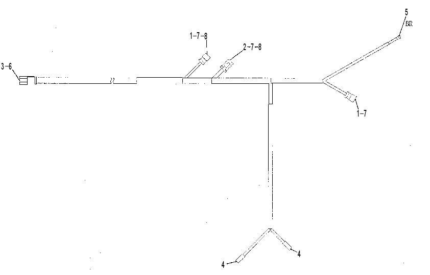 HARNESS ASSEMBLY-BRAKE MODULE 2324570 CAT