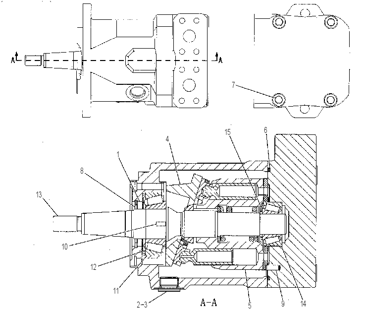 PISTON MOTOR GROUP 2407732 CAT