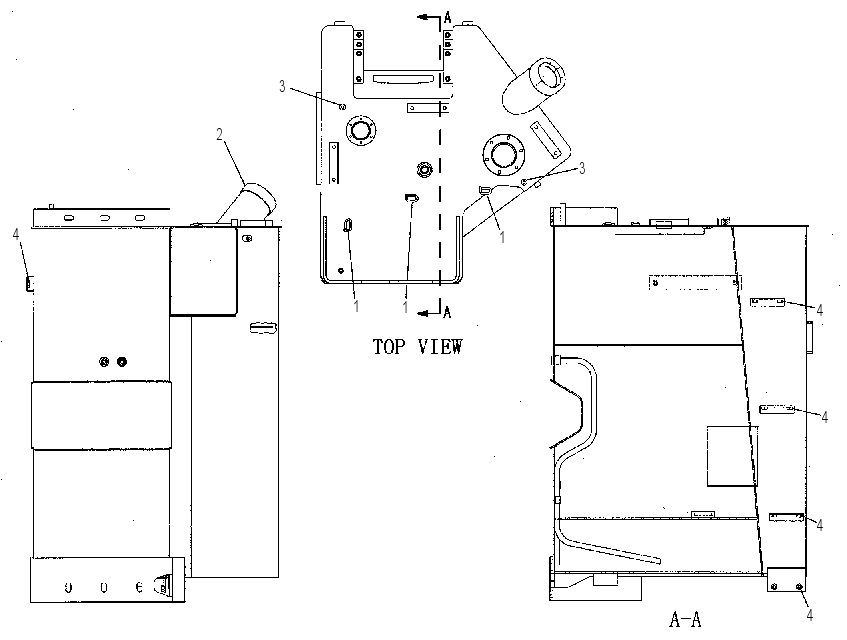 FUEL TANK ASSEMBLY 2336073 CAT