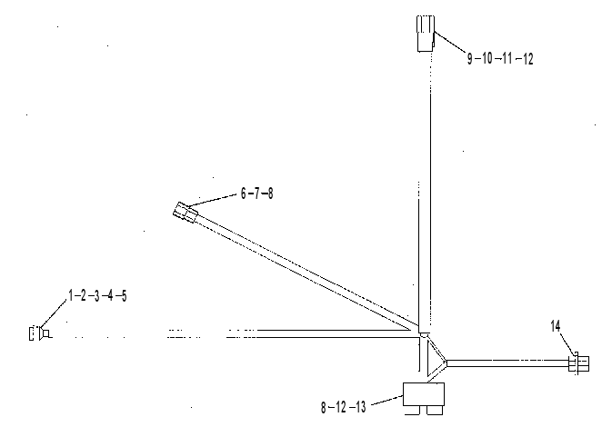 HARNESS ASSEMBLY-PAYLOAD CONTROL 1881421 CAT
