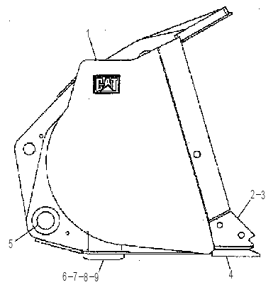 GENERAL PURPOSE BUCKET GROUP 2250227 CAT