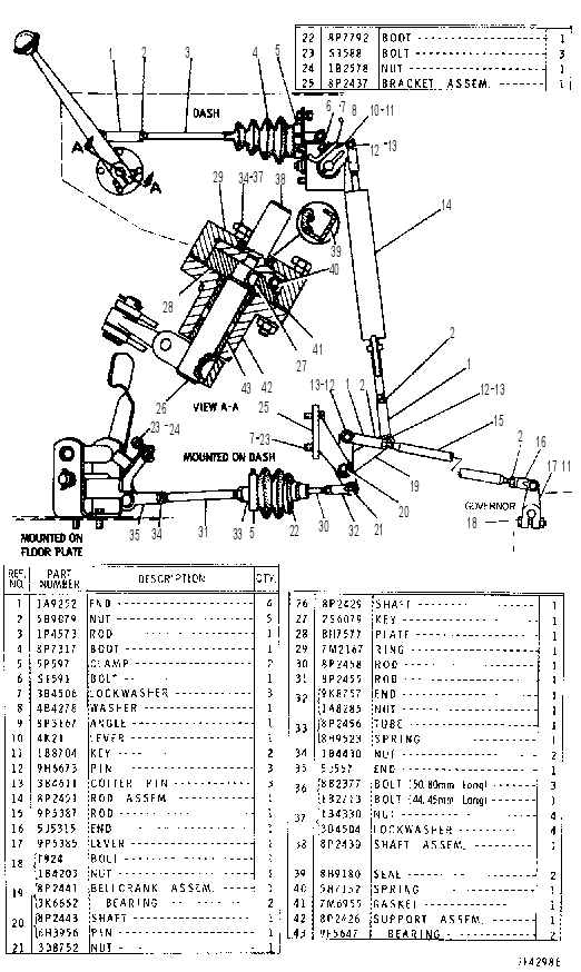 GOVERNOR CONTROL 9P5486 CAT