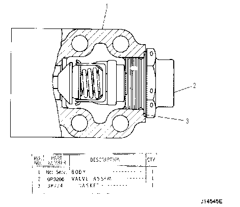 VALVE GP-BYPASS 3P2929 CAT